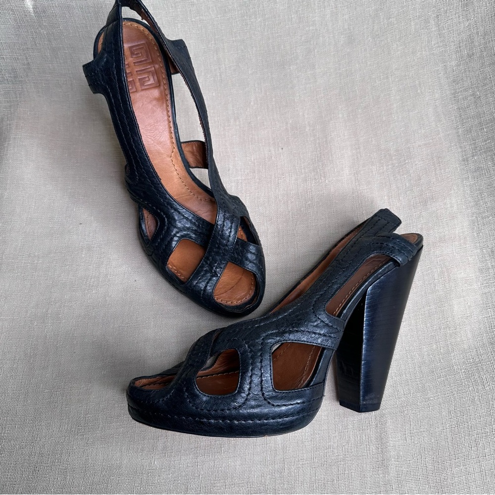 Givenchy Black Cutout Heels